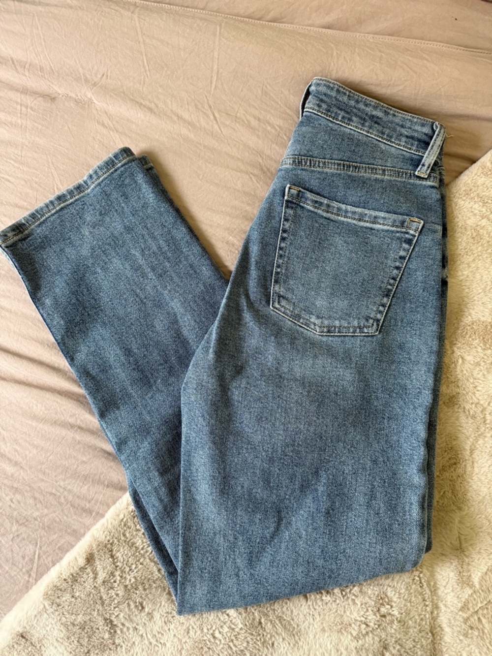 wild fable denim button-fly jeans - blue